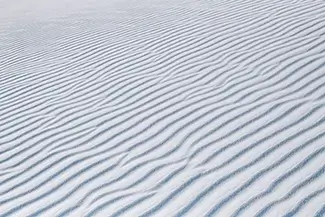 White Sands National Park Linear Dune Patterns, New Mexico