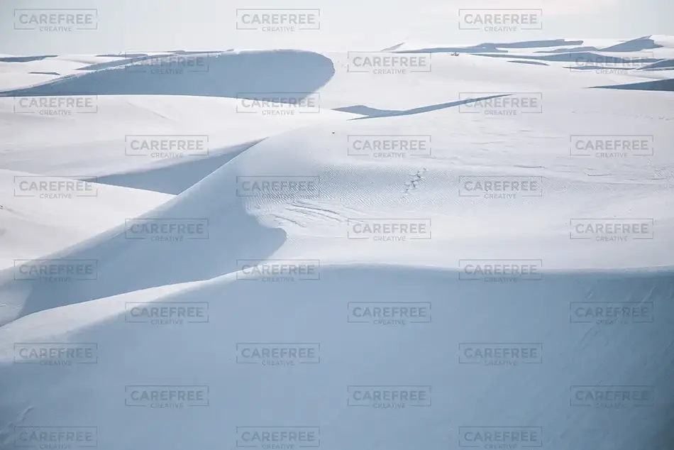 White Sands National Park Snow-Like Dune Crests, New Mexico · United States
