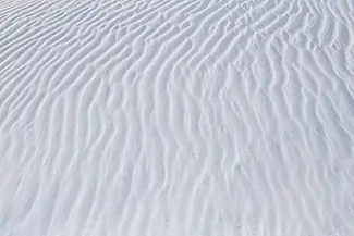 White Sands National Park Detailed Sand Ripples, New Mexico