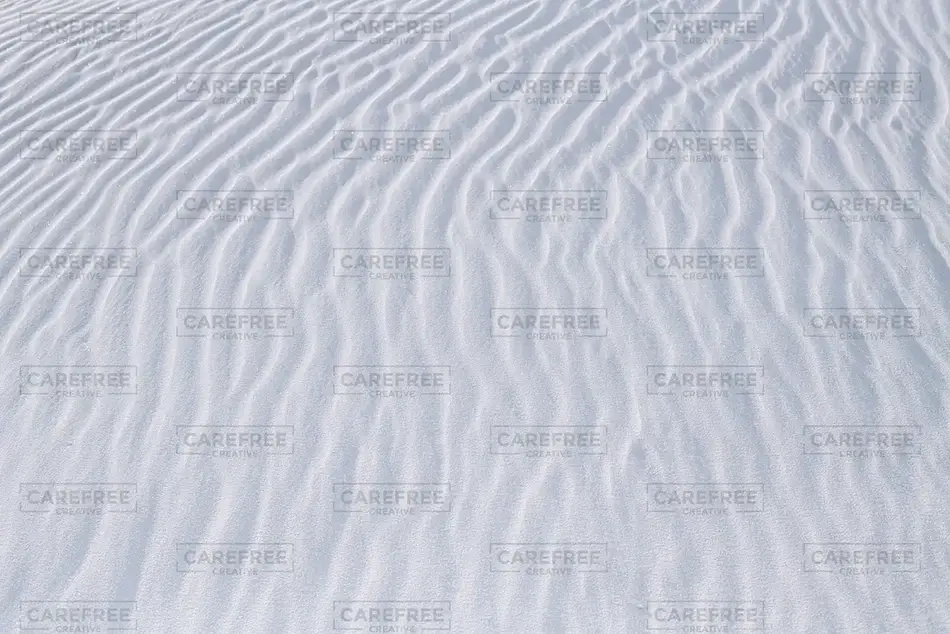 White Sands National Park Detailed Sand Ripples, New Mexico · United States