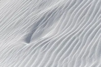 White Sands National Park Soft Dune Contours, New Mexico