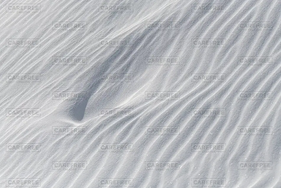 White Sands National Park Soft Dune Contours, New Mexico · United States