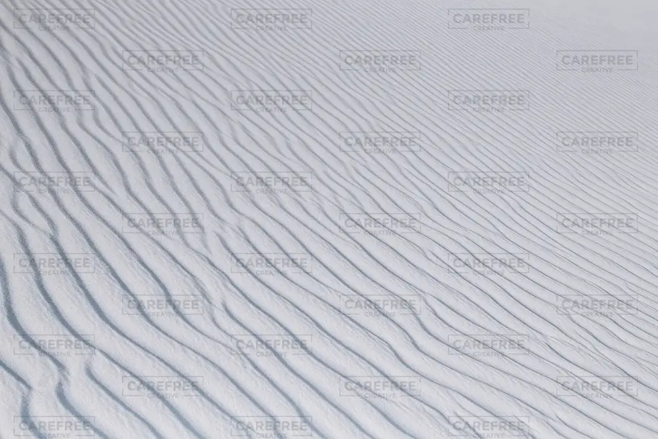 White Sands National Park Shadow Play on Sand Hills, New Mexico · United States