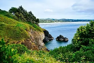 Yaquina Head Coastal Cliffs Vista, Newport, Oregon