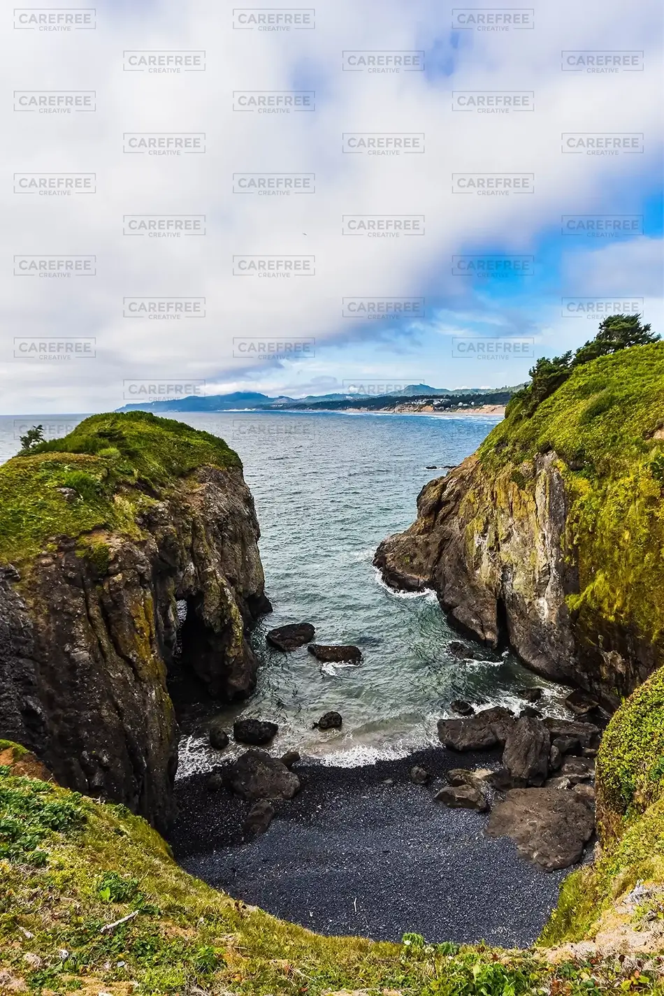 Yaquina Head Rocky Shoreline
