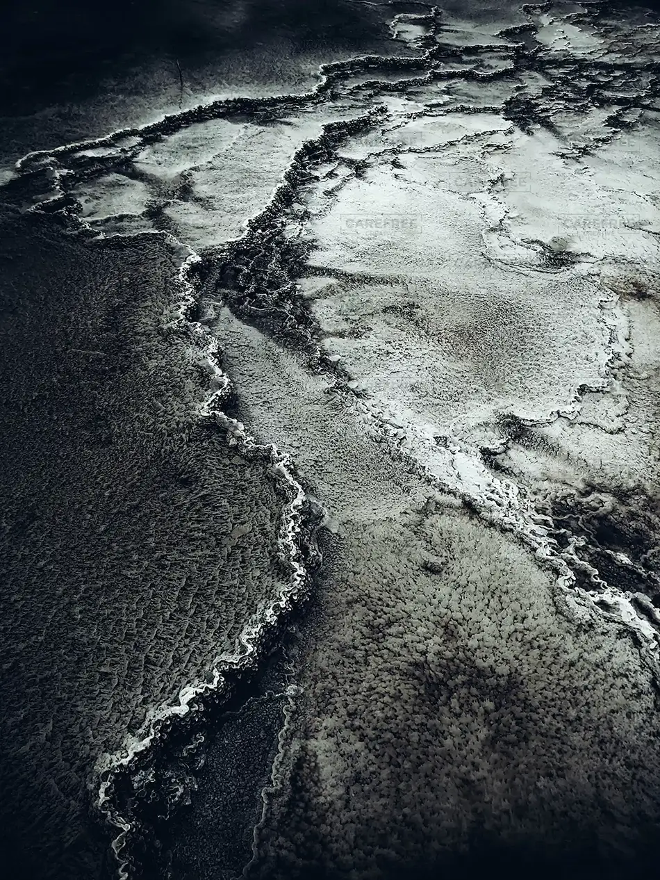 Yellowstone National Park Dark Abstract, Yellowstone National Park, Wyoming · United States