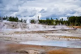 Yellowstone National Park Norris Geyser Basin, Yellowstone National Park, Wyoming