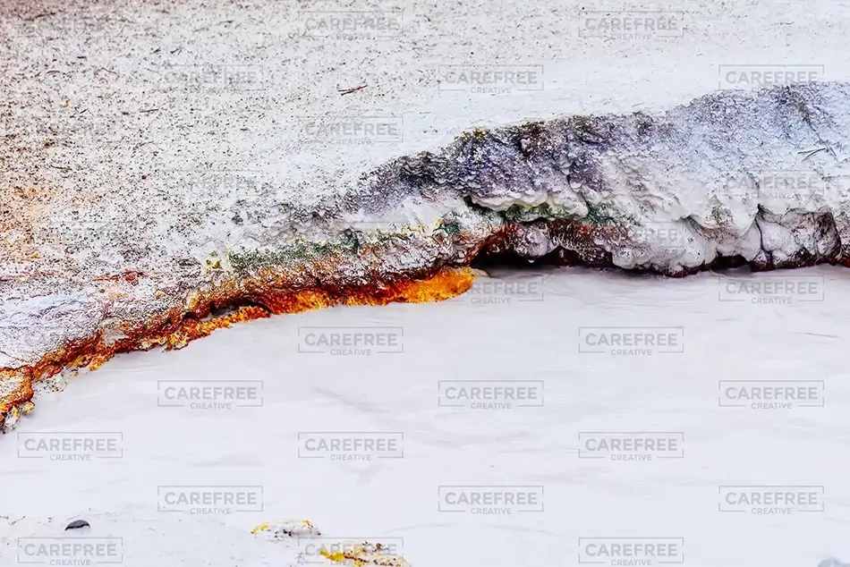 Yellowstone National Park Artists Paint Pots Macro, Yellowstone National Park, Wyoming · United States
