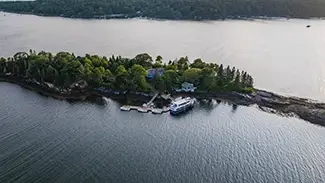 Cabbage Island Island View
