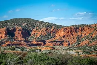 Caprock Canyons State Park Red Rock Cliffs