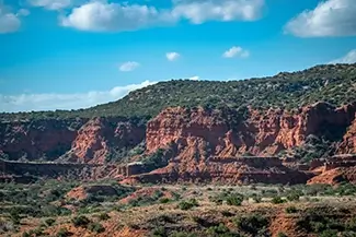 Caprock Canyons State Park Majestic Red Rock Formations