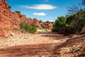 Caprock Canyons State Park Rugged Rock Cliffs