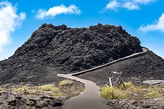 Craters Of The Moon National Monument Volcanic Lava Landscape